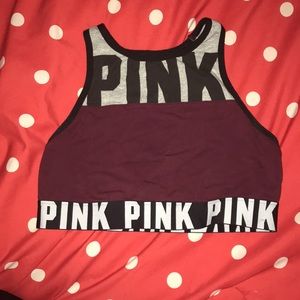 VS PINK logo Bralette/Sports Bra